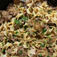 Beef Stroganoff