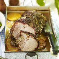 Pork with Fennel and Rosemary