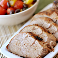 Citrus and Soy Marinated Grilled Pork Tenderloin