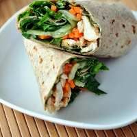 Thai chicken crunch wraps